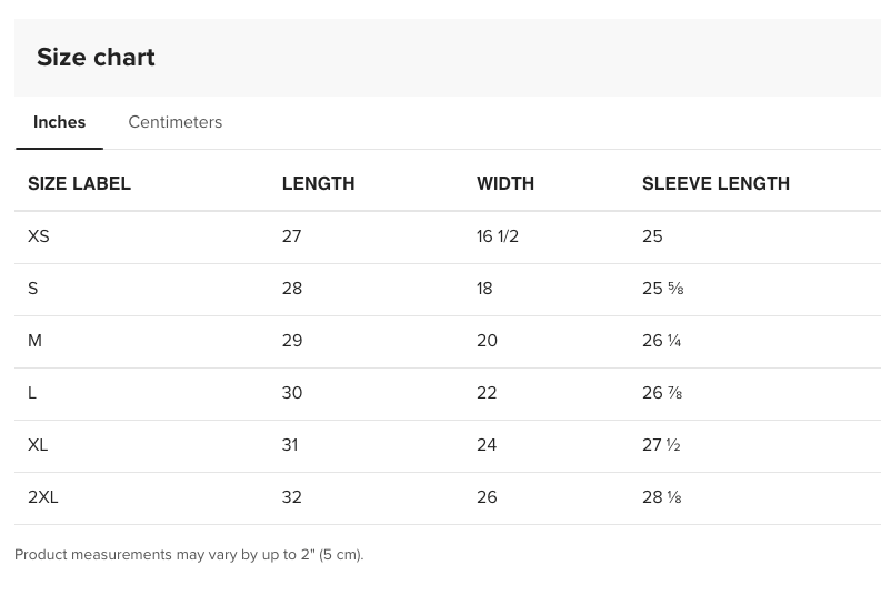 hearth collection: “the excuses are full" long sleeve t-shirt