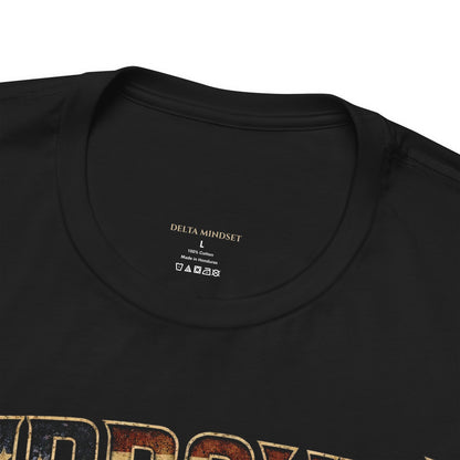 Unbroken 250 Years Delta Mindset Patriotic T-Shirt (Front Only)