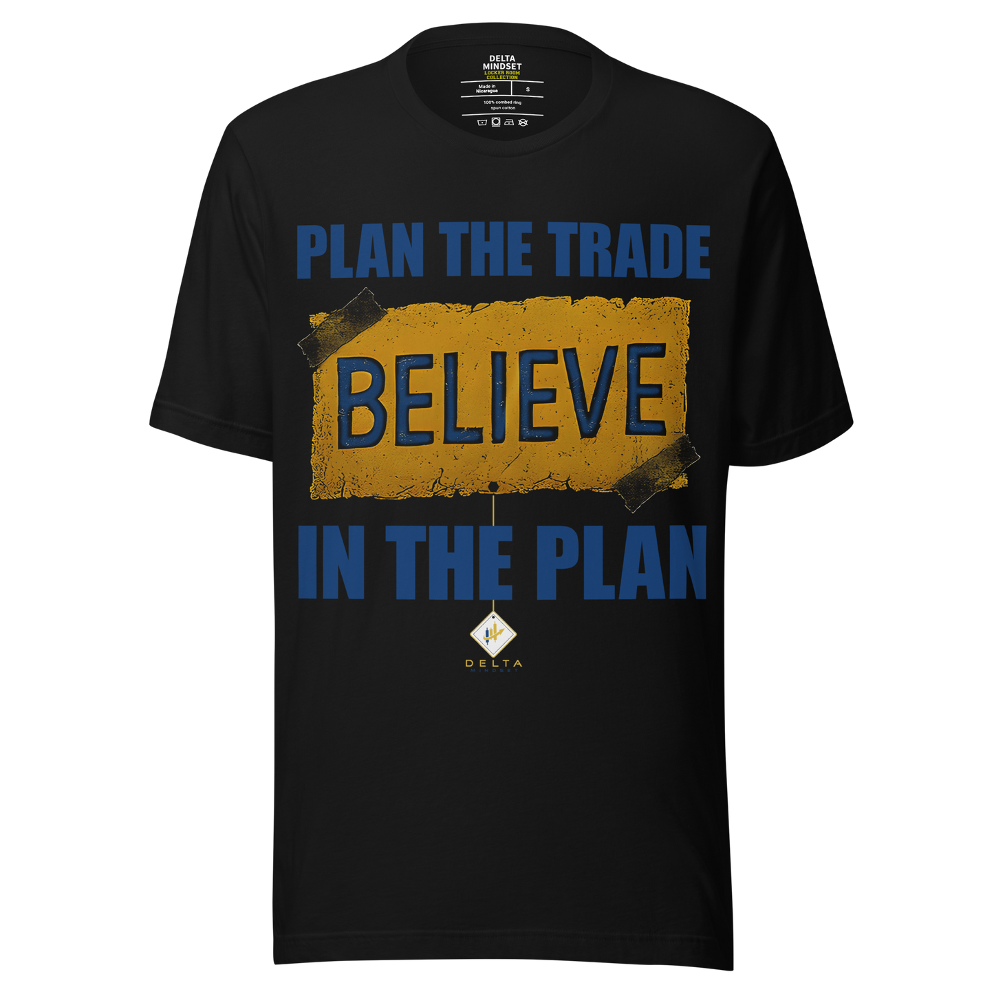 locker room collection: "plan the trade. believe in the plan" short sleeve t-shirt